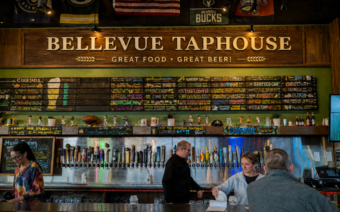 Bellevue Taphouse - Great Food - Great Beer!