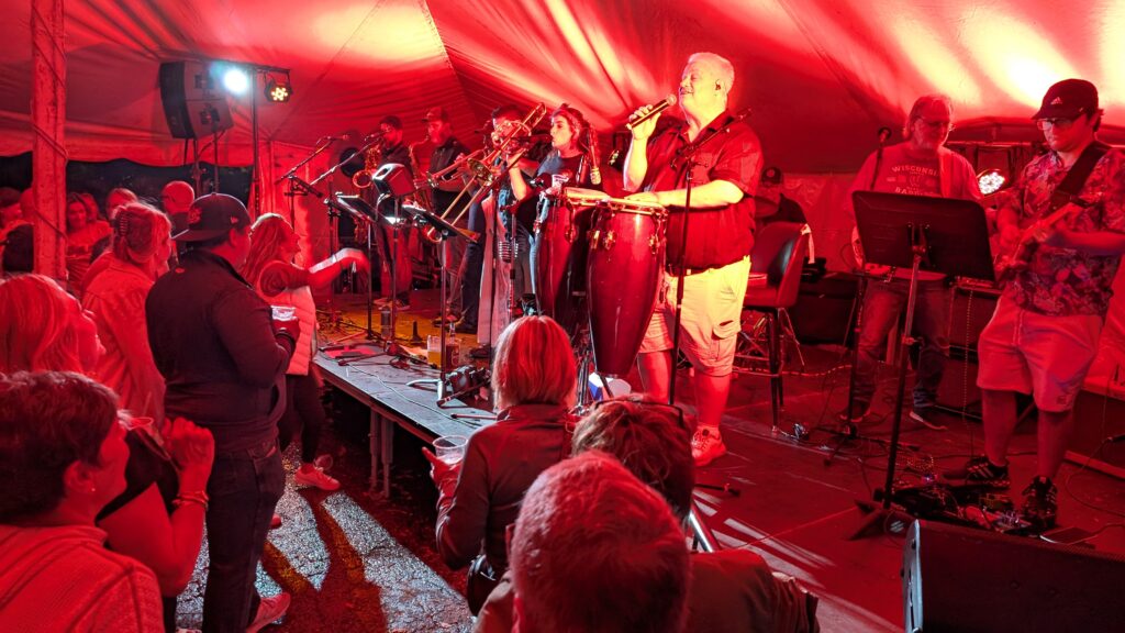 Big Mouth and Powertool Horns - Lorelie Inn Octoberfest - 2025 performing live